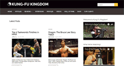 Desktop Screenshot of kungfukingdom.com